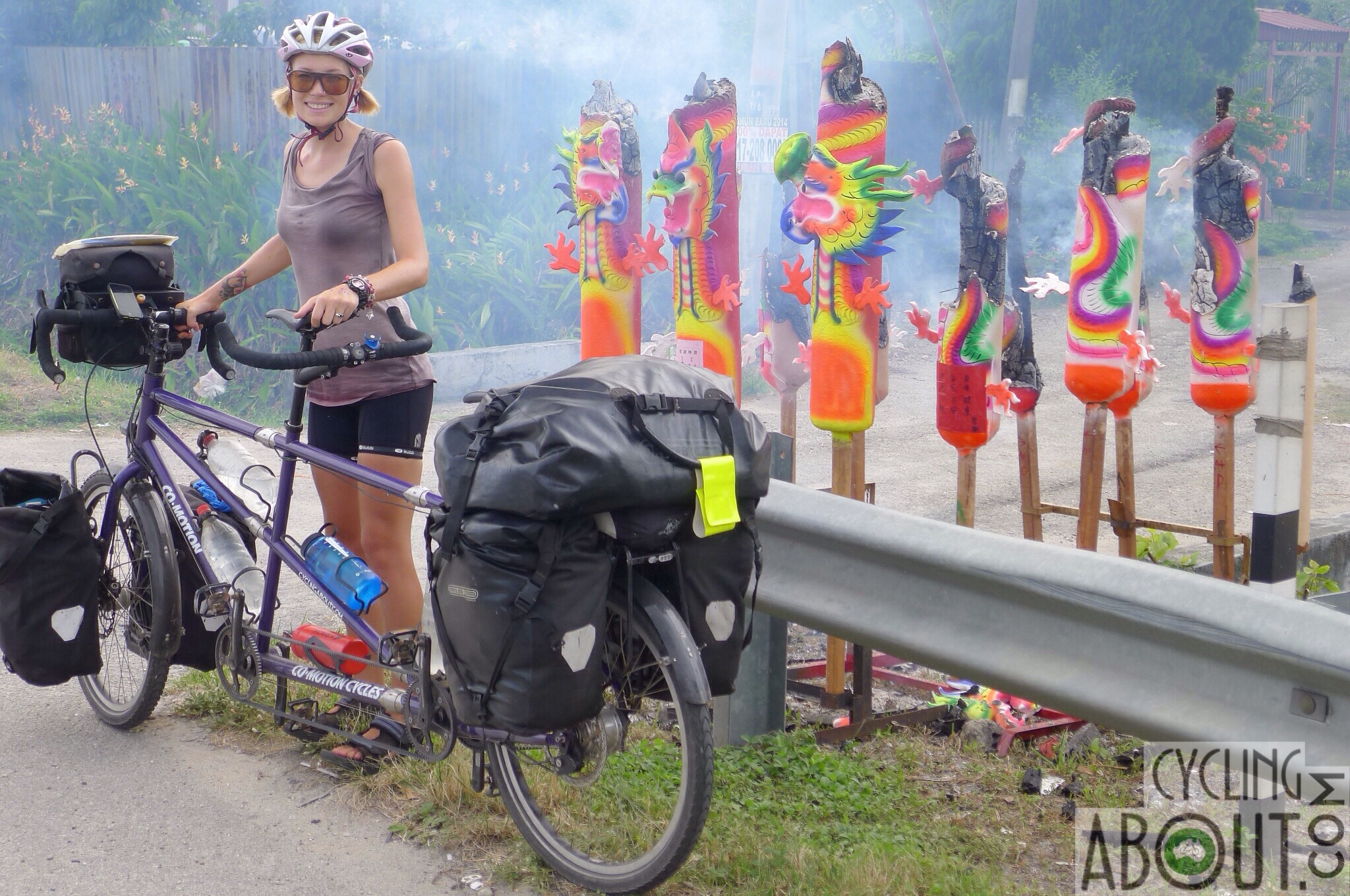Cycling About Pedaling From Europe To Asia To Australia With intended for Cycling About